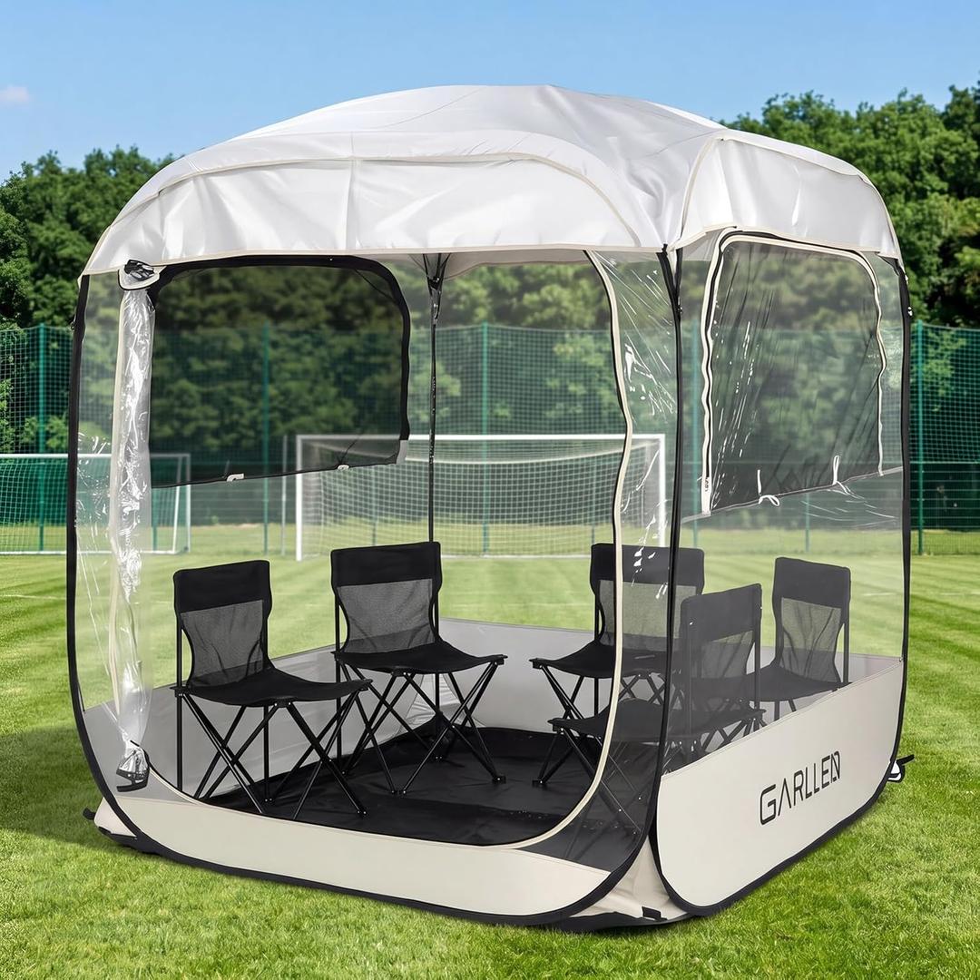 GARLLEN Pop-Up Bubble Tent 63“ x 63” x 72" for 3–4 People Camping Tent