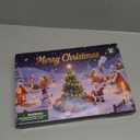 Christmas Slime Kit - 24 Pack Slime Party Favors for Kids, Xmas Stickers & Charms, Christmas Stocking Stuffers for Kids, Super Soft, Non-Sticky, DIY Surprise Slime for Girls & Boys