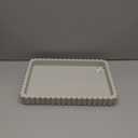 Concrete Decorative Tray for Coffee Table Decor, 14" Coffee Table Tray Ottoman Tray Table Centerpieces, Rectangular Modern Decorative Trays for Home Decor, Living Room, Entry, Gray (14" x 10" x 1.5")