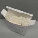 Meracorallo Muslin Swaddle Blanket, 100% Cotton Receiving Blanket Soft and Breathable Swaddle Wrap for Baby Boys and Girls, Cream