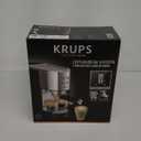 KRUPS Stainless Steel Espresso Machine: 15-Bar Pump Pressure, Milk Frother for Cappuccino and Latte, Fast Pre-Heat, 2-Cup Capacity, Cup Warmer, Easy Cleaning, 1350W, Silver