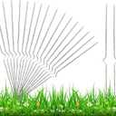 Yard Signs Stakes - 36pcs Metal Stake Heavy Duty Wire Stakes for Lawn Sign 13'' Alternative to H Frame Stakes, Reusable Yard Stakes Sign Holder