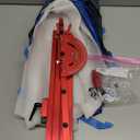 Table Saw Miter Gauge Works w/Table Saws, Band Saw and Router Table (Red)