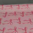 Pink Bows Mouse Pad for Computer Laptop PC, Non-Slip Rubber Base Gaming Mousepad, XL Large 31.5 x 15.7in Full Desk Mat Pink Keyboard Mat Cute Computer Mouse Pad Home Office Decor Accessories