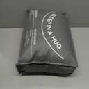 Wemore Fleece Weighted Blanket for Adults (60" x 80" 15lbs, Cream White), Dual Sided Cozy Soft Sherpa Heavy Blanket with 3D Imitation Turtle Shell Warm Jacquard Flannel for Couch and Bed