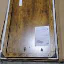 Marsail Electric Standing Desk with One-Piece Desktop, 48 x 30 Sit Stand Desk with Thickened Tabletop, Height Adjustable Stand Up Desk with Cable Management for Home Office(Frame+Desktop, 2 Packages) (Black)