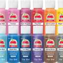 Apple Barrel, Vibrant Spectrum Collection Acrylic Craft Paint, PROMOABIII, 2 fl oz each, 16 assorted matte colors, 16 count