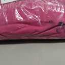 Famstar Table Cloth 2 Pack Fuchsia 4FT Spandex Tablecloth for Rectangle Fitted Table Cloths Stretch Covers Washable Wrinkle Free Tablecloths for Festival Camping Picnic Wedding Party