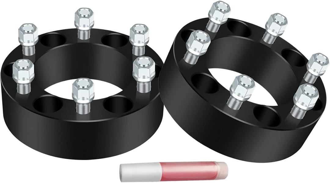 6x5.5 Wheel Spacers 6 Lug for C-h-e-v-y Silverado 1500, 2 6x139.7 Wheel Spacers 14x1.5 Studs 108mm Fit for Sierra 1500 Express 1500 Tahoe Yukon Avalanche
