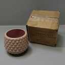 Bloomingville Stoneware Flower Pot Pinecone, Planter, 3,75'', Rose