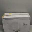 NOCCUR 50Guest Gold Rim Clear Plastic Plates&Disposable Silverware Cups-Include 100Plastic Plates, 150Gold Utensils, 50Cups and 50Napkins-Idea for Wedding/Party