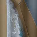 Qaba 5 in 1 Toddler Slide, Indoor Kids Slide for 1-3 Years Old, Climber Freestanding Playset with Basketball Hoop, Telescope & Storage Basket, Yellow