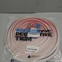 Art3d 30Ft Flexible Peel and Stick Crown Molding Trim, Self-Adhesive Panel Moulding Dcor Lines for Wall Door Cabinet Frame, Mirror Window Borders & Home DIY, White