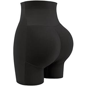 JOYSHAPER Womens Padded Underwear Butt Lifter Panties Seamless Shapewear Tummy Control High Waist Hip Pads Enhancer Shorts S