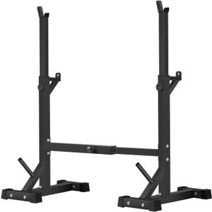 BangTong&Li Squat Rack Stand,Barbell Rack,Bench Press Rack Stand Home Gym Adjustable Weight Rack 550Lbs