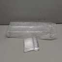 50 Pack 5 oz Plastic Dessert Cups with Spoons, Small Parfait Yogurt Pudding Cups for Party, Clear Mini Dessert Shooter Cup for Fruit Trifle Ice Cream