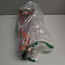 Squirrel Proof Bird Feeders for Outdoors, Metal Wild Bird Feeder for Outside Hanging, 4 Ports Perches, 3LB Large Capacity (Tangerine) 