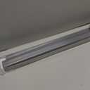 LazBlinds No Drill Zebra Blinds for Windows 35" W x 64" H, Grey