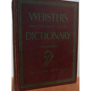 Webster's New Twentieth Century Unabridged Dictionary