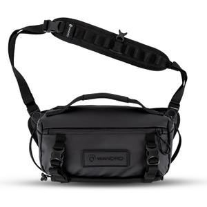 WANDRD ROGUE 6L Sling: Compact Camera Sling and Crossbody Bag with Fast Access, 3-Way Carry Lightweight Everyday Bag Great for Travel, Photography, and Daily Use (Black)
