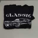 Funny Uncle Saying Classic Car Graphic T-Shirt,small