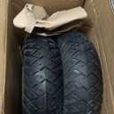 10x3 Off-road Solid Tire, 80/65-6 255x80 Tires Replacement, 10 inch Scooter Tubeless Solid Tire, for Varla Eagle One/Yume y10/Zero 10x/Nanrobot D4 D6 Electric Scooter (1 Pack)