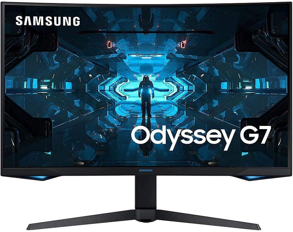 Samsung 27-inch Odyssey G7 - QHD 1000R Curved Gaming Monitor 