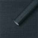 5 x Dimoon 393 x 17.3 Blue Contact Paper Grasscloth Peel and Stick Wallpaper Imitation Linen Texture Golden Removable Thicken Embossed Blue Golden Wallpaper Film Self Adhesive Decorative Shelf Roll