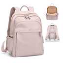 GOLF SUPAGS Stylish Laptop Backpack for Women Computer Bag Fits 14 Inch Notebook Travel College Work Backpacks Purse (Pink)