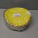 120 Pcs 9 Inch Neon Paper Plates, Disposable Round Colorful Party Plates, Vibrant Yellow Orange Pink Green for Christmas New Year Bachelorette Birthday Glow Party Decorations