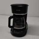 Mr. Coffee 12-Cup Switch Coffee Maker Black: Electric Drip Coffee Machine, 60 oz Capacity, Dishwasher-Safe Parts
