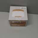 muson Essential Oil Diffuser Sound Machine Combo Diffuser for Aromatherapy Fragrant Oil Cool Mist Humidifier with Natural Sound Music & Warm Night Light, Auto Shutoff, White