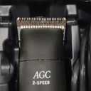 Andis 24675 UltraEdge 2-Speed Detachable Blade Pet/Dog Clipper  Runs Cool & Quiet, Designed with Two-Speed Rotary Motor & Shatter-Proof Housing - For All Coats & Breeds - 120 Volts, Black