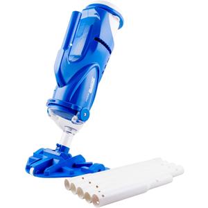 POOL BLASTER Catfish Ultra (Gen 2) Cordless Pool Vacuum, Increased Power & Capacity, Rechargeable, Manual, Battery-Powered, Swimming Pool Cleaner Ideal for Inground & Above Ground Pools, by Water Tech
