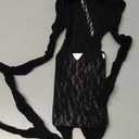Sexy Women Leopard Jumpsuits, Hollow Out Backless, Sheer Dancewear (Plus Size, Black)