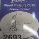 Pro Comfort Extra Large Blood Pressure Cuff 8.7-20.5" (22-52 CM)，Compatible with Most Automatic Blood Pressure Monitors, XL BP Replacement Cuffs for Adult Big ARM, with 8 Connectors