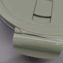 8 Pcs Round Glass Containers with Lids Airtight 4 Cup Glass Storage Containers Set Meal Prep Containers for Soup Leftover Microwave, Dishwasher, and Freezer Safe(4 Sets (White)