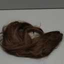 Ponytail Extension, 20" Long Wavy Synthetic Fiber Hairpiece, Clip-in Ponytail Wig for Women (Light Brown)