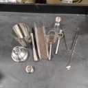 PRETYZOOM 1Set Stainless Steel Cocktail Shaker Pub Tools for Mixing Drinks Comfortable Grip Balanced Design for Home Bars Entertaining