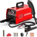 MIG Welder 110V, 135A Flux Core Welder Flux MIG/Lift TIG/Stick 3in1 Welding Machine IGBT Inverter Welder with Synergy and Portable Gasless Welder Equipment