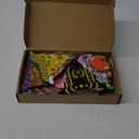 Qunclay 33 Pcs Chriatmas Interchangeable Gnome Decor Chriatmas Gnome Decoration with Magnet and Detachable Hats Changeable Wooden Home Table Centerpieces Sign for Holiday Ornaments(Stylish)