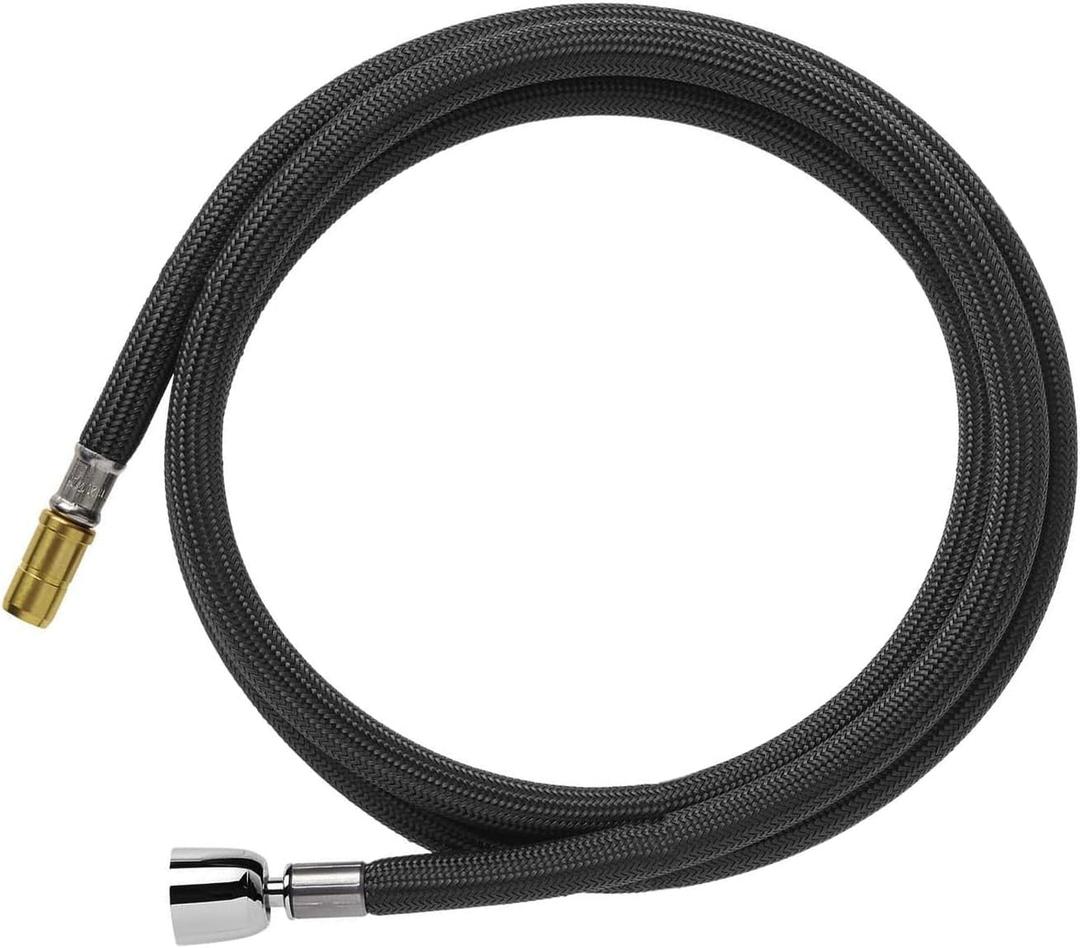 K-1219935-BC Hose Kit for Kohler Pull-Down Kitchen Faucet, 68-Inch Bright Chrome Finish Kohler Pull-Out Kitchen Faucet Hose Replacemnet Part K-1304674-BC