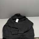 Trendy Queen Womens Oversized Hoodies Fleece Sweatshirts Sweaters Spring Outfits 2025 Pullover Fall Winter Clothes (Medium, Black)