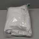 NICETOWN White Room Darkening Curtain 78 inch Length for Doorway - Grommet Privacy Door Curtain Sound Reducing Thermal Window Treatment for Living Room/Bedroom (1 Panel, W52 x L78)