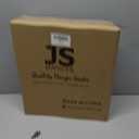 JS HANGER Wooden Hangers 20 Pack - Durable & Slim Coat Hanger - Suit Hanger with 360-Degree Rotatable Hook - Wood Hangers with Shoulder Grooves