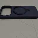 TORRAS Q3 Silicone 360 Spin for iPhone 17 Pro Case with Stand, Fit for MagSafe, Magnetic Ring Kickstand with Camera Control, Liquid Silicone Rubber Soft Phone Case for iPhone 17 Pro 6.3'', Deep Blue