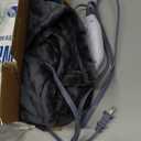 Westinghouse Heated Blanket Throw, Electric Throw with 6 Heating Levels, 2-10 Hours Time Settings, Overheat Protection, Machine Washable, Flannel (Throw, 50x60 Inches, Charcoal)