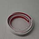 Flexible Wall Molding Trim & Chair Rail | Peel and Stick Self-Adhesive Panel Moulding | DIY Home Decor on The Cabinet Door Mirror Frame, 16.4 ft x 1.3 in (White)