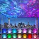 Rossetta Star Projector, Galaxy Projector for Bedroom Nebula Night Light Projector with White Noise, Bluetooth Speaker, Timer and Remote, Kids Room Decor, Birthday, Party, Gifts for Kids Teens Adults