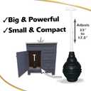 Korky BeehiveMAX Heavy Duty Toilet Plunger - Seals All Bowl Shapes Powerful Clog Removal